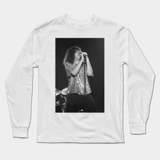 Weird Al Yankovic BW Photograph Long Sleeve T-Shirt